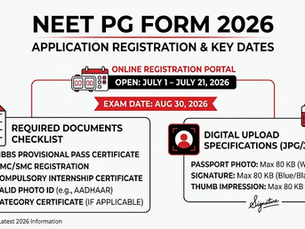 NEET PG Form 2026