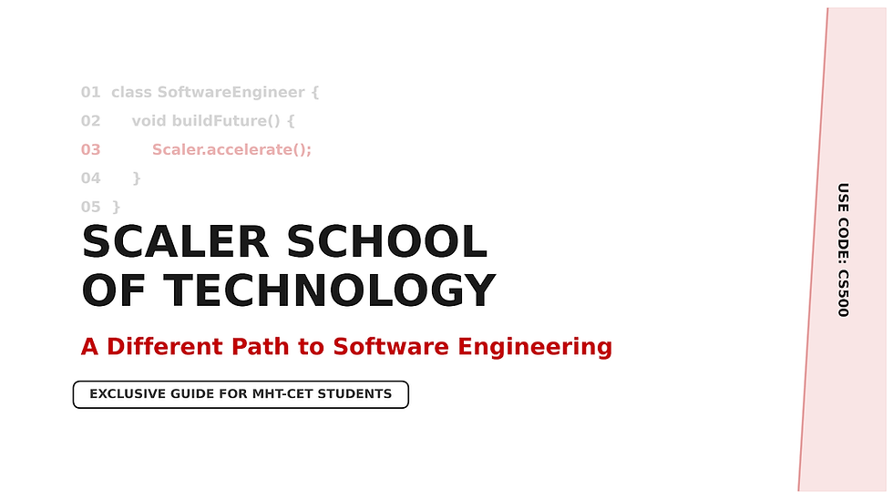 Scaler School of Technology