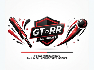 GT vs RR Live Score Today