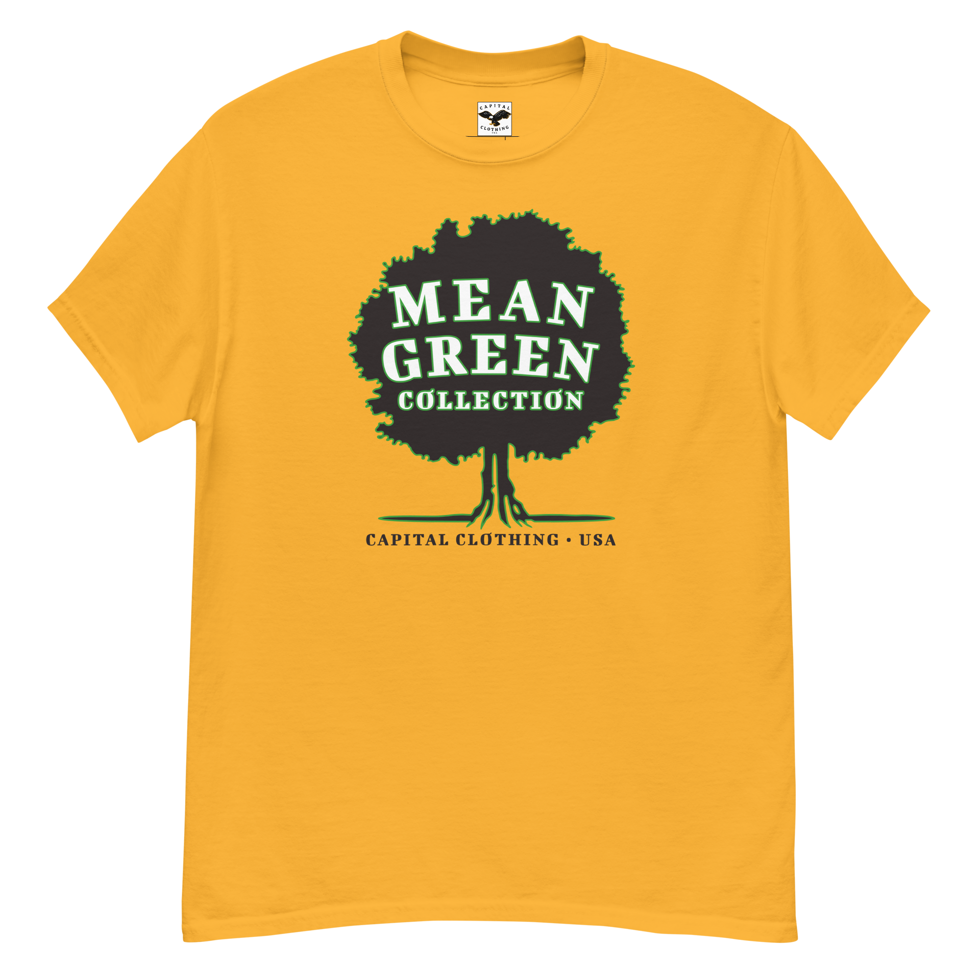 Capital Clothing USA Mean Green Collection Men's Vintage T-Shirt | Big Oak