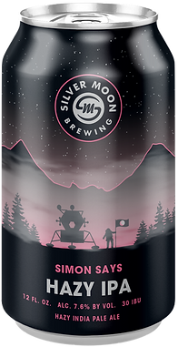 Award winning Hazy IPA Silver Moon Brewing