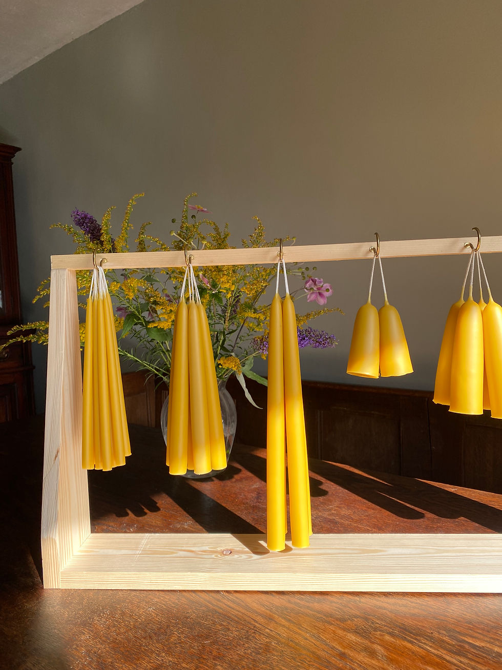 Thumbnail: Extra Long 12" Beeswax Candles