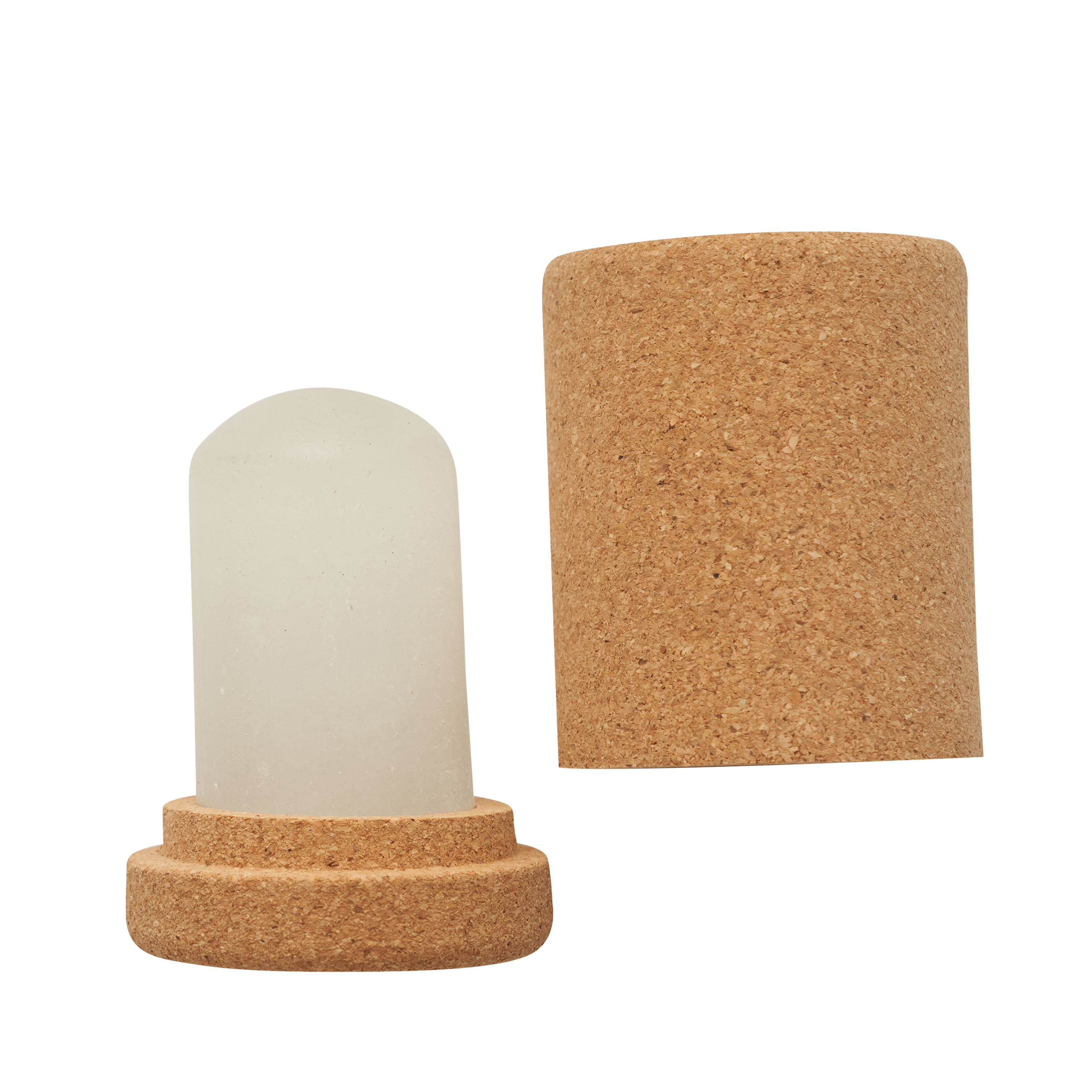 Đá Khoáng Khử Mùi 120g Zerowaste / Body Crystal Deodorant Stick In Cork 120g