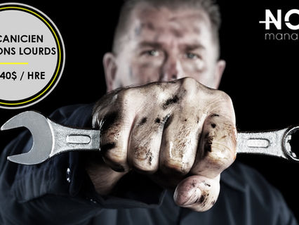 Mécanicien Camions Lourds - Comblé