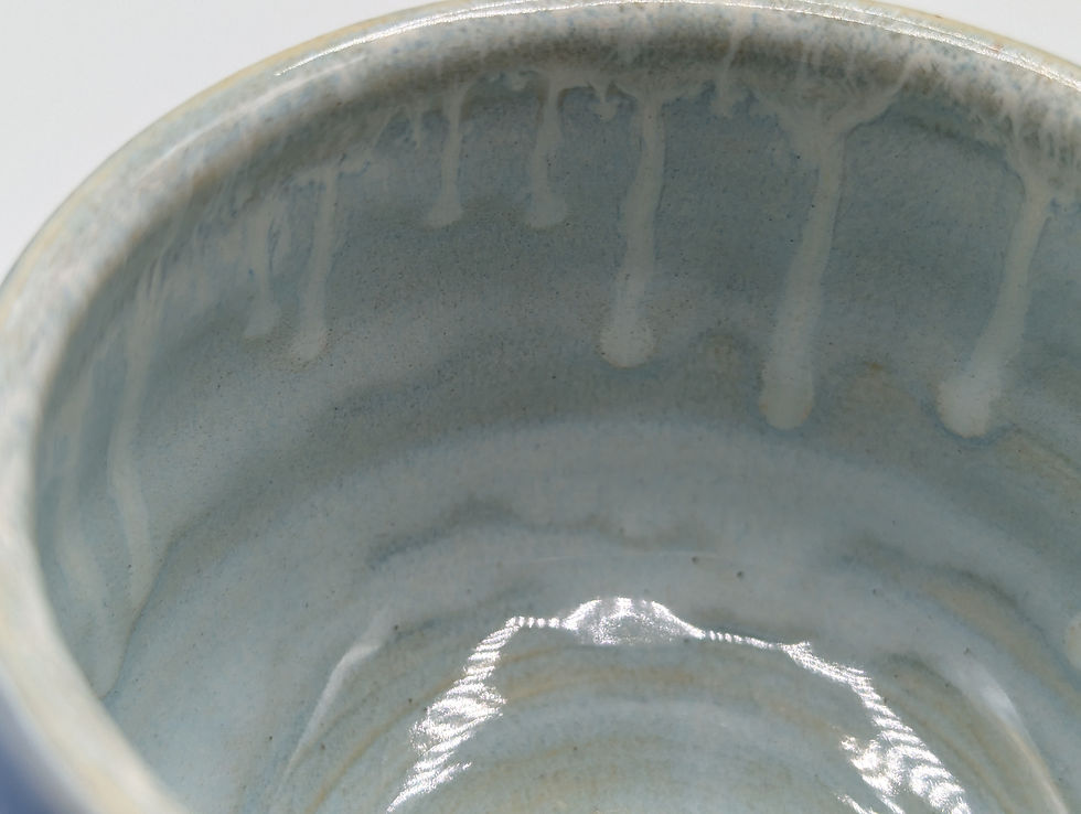 Thumbnail: Light blue background cactii round mug