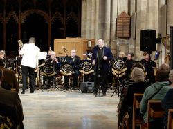 STEVE SINGING WITH THE BAND