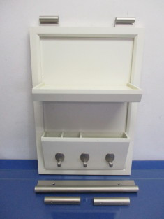 Pottery Barn White Hanging Office Organizer