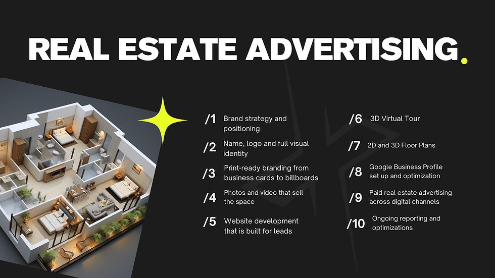 Modern 3D floor plan created for a rental building in Canada