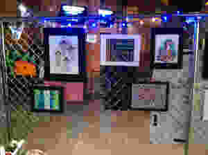 Alexis Elliott's first art showcase