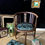 Thumbnail: Scottish vintage chair “Velvetine” with Footstool