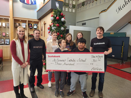 Vermilion Scotiabank Staff Demonstrates Community Spirit Through Charitable Donations