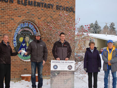 V.E.S Donates to Ice Plant