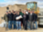 Members of the Vermilion Lions Club and students from Battalion 28 of the Emergency Services Technology. Photo Lorna Hamilton