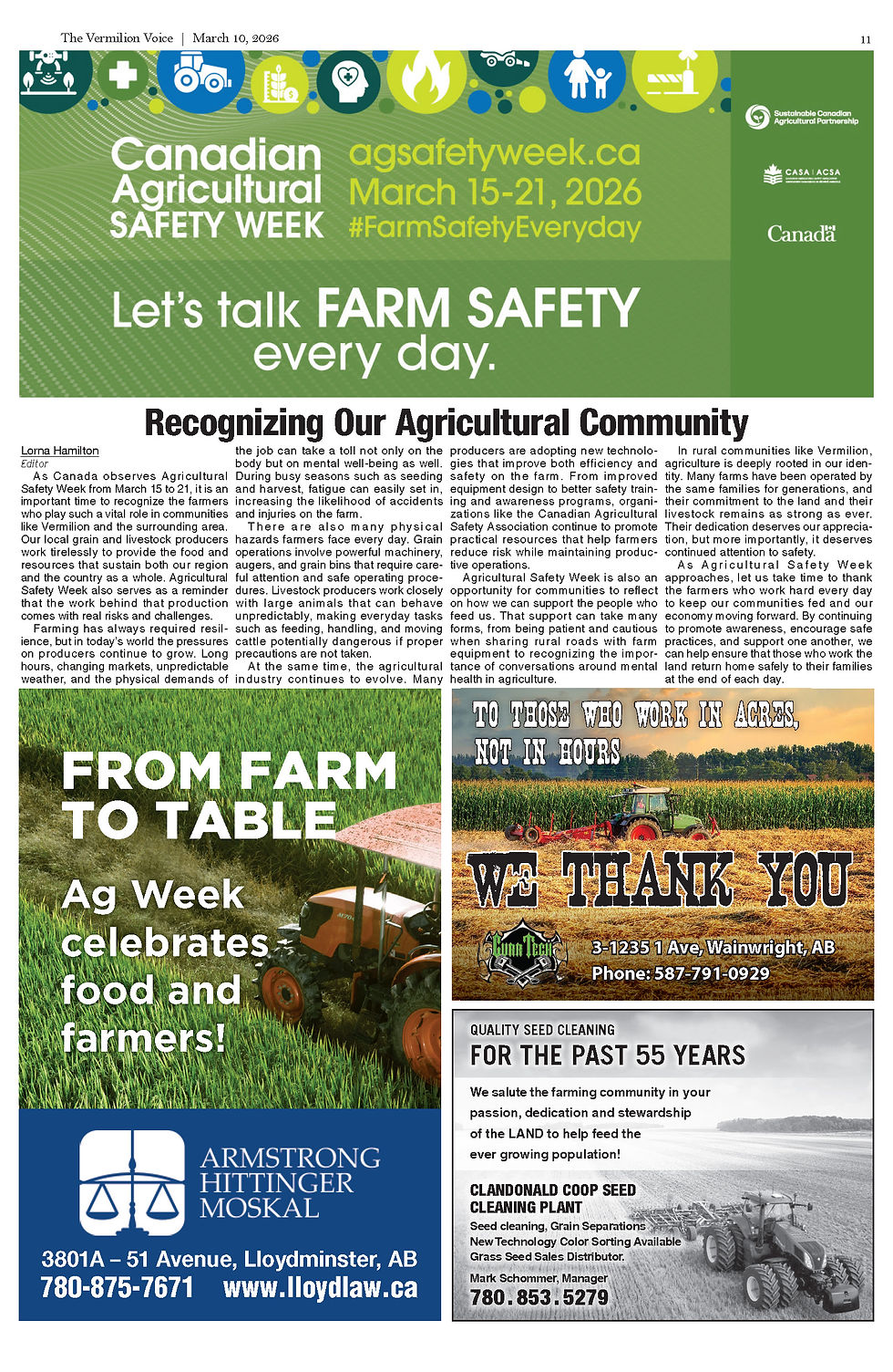 2026 Ag Week 1