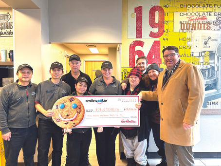 Vermilion Tim Hortons Donates To FOCUS And Tim Hortons Foundation Camps