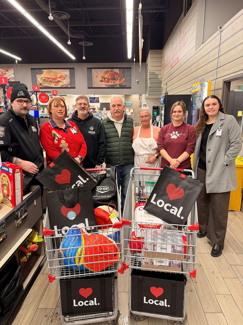 Rock Solid And Cornerstone Co-op Support The Vermilion Food Bank