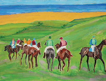 16 Morning Exercise (horses whole picture) .jpg
