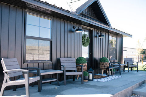 Outdoor seating at Air BnB