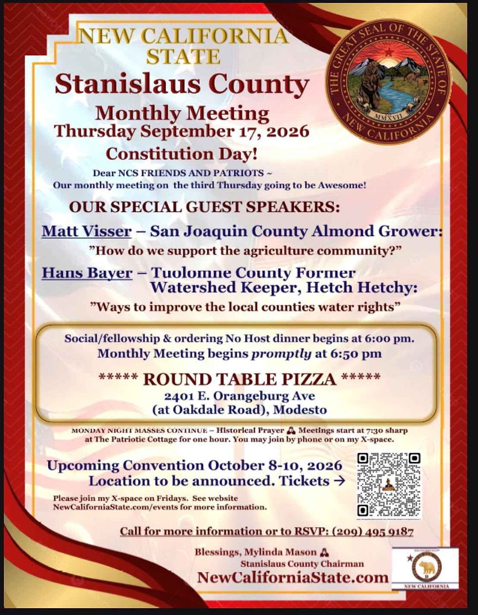 NCS | Stanislaus County | Monthly Meeting