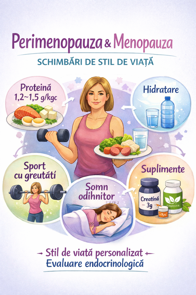 Perimenopauza și menopauza: schimbări de stil de viață cu beneficii dovedite științific