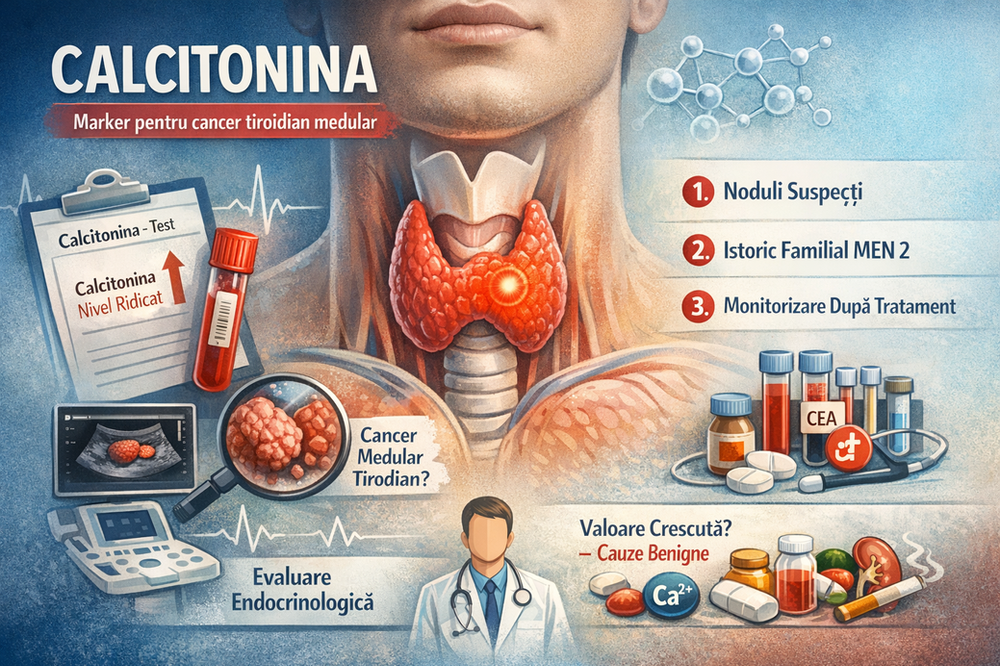 Calcitonina - ce este și când se dozează?