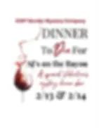 A special Valentine’s Murder Mystery @ AJ’s on the Bayou