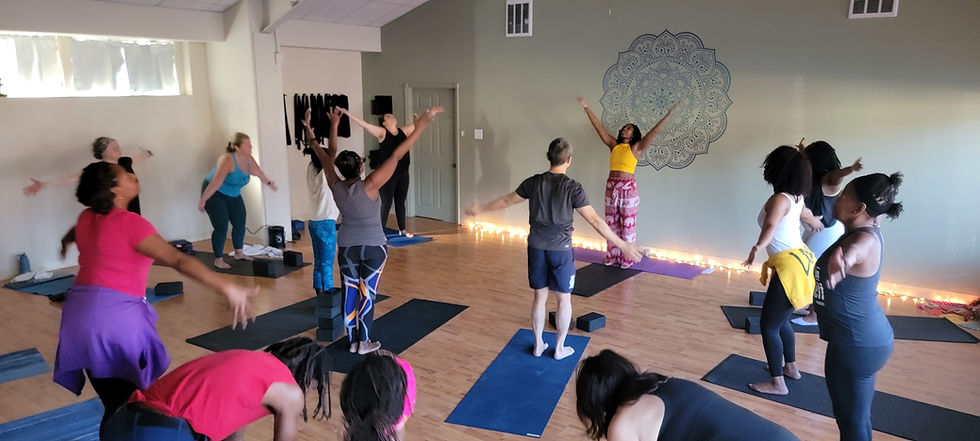 Afro Flow Yoga At Sound Body Studio In Delaware