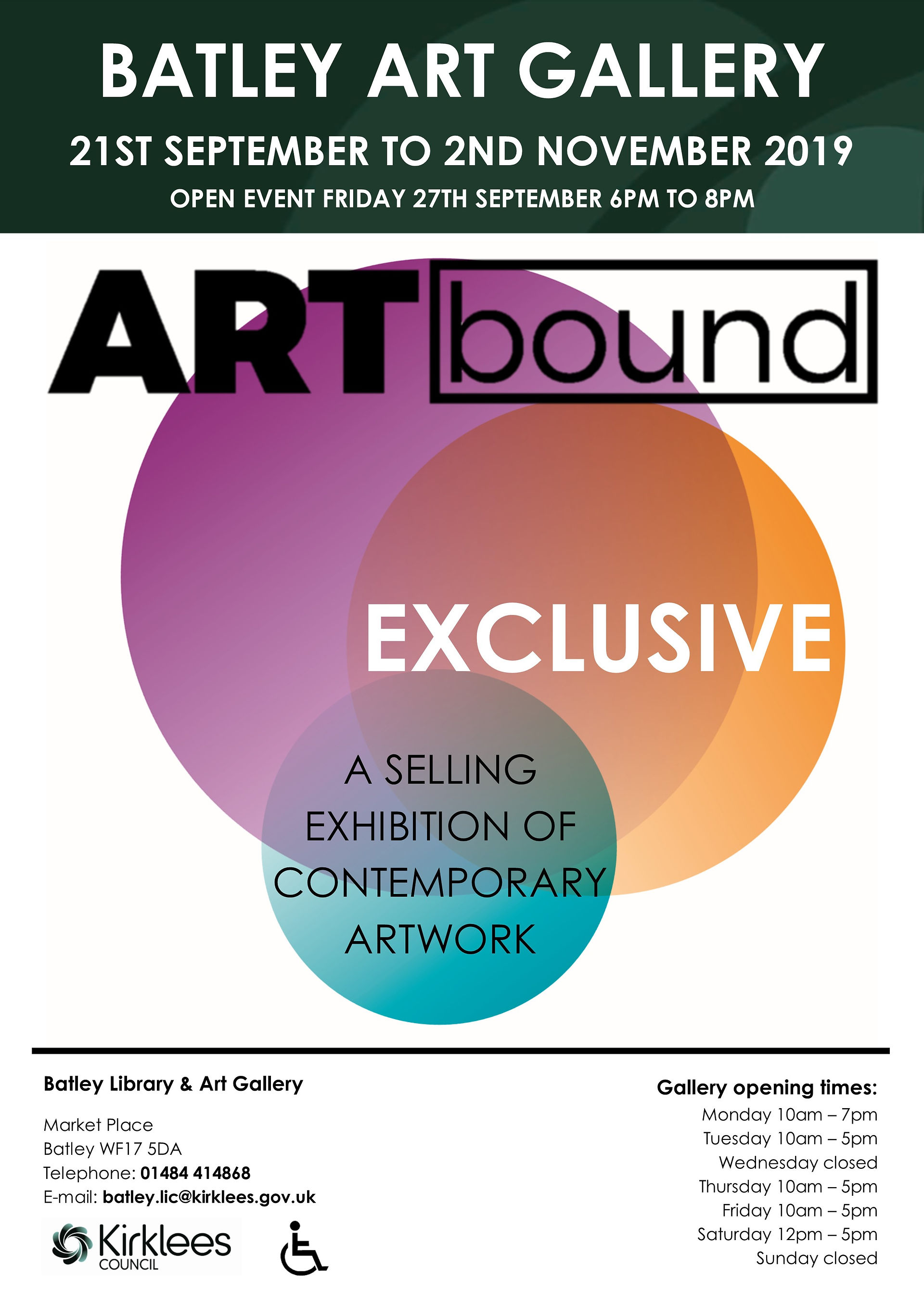 Artbound poster BAG