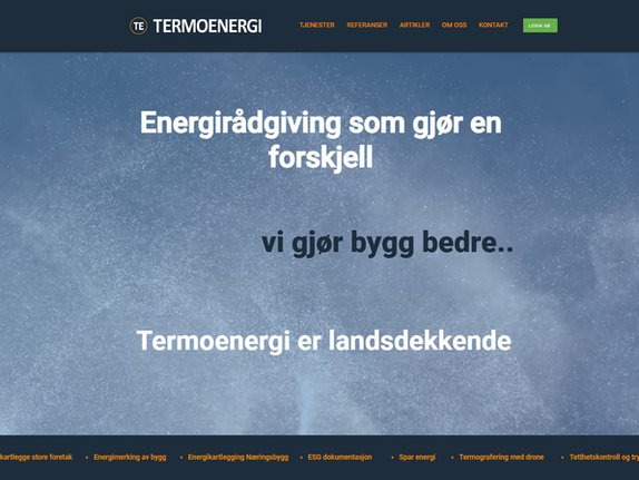 Termoenergi Norge AS Vi gjør bygg bedre