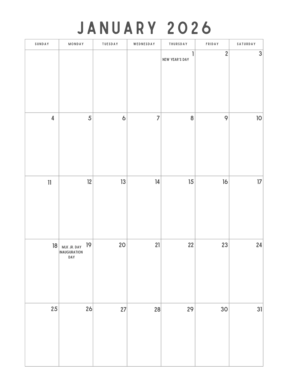 Thumbnail: 2026 Executive Planner