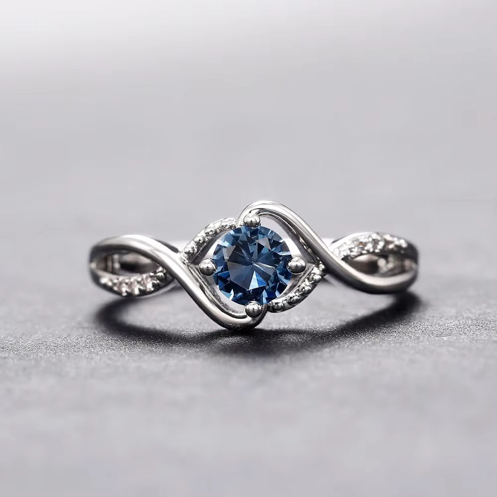 Thumbnail: Blue CZ Rings