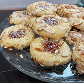 Apricot Almond Thumbprints