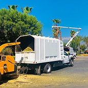 Chipper truck in Claremont, CA