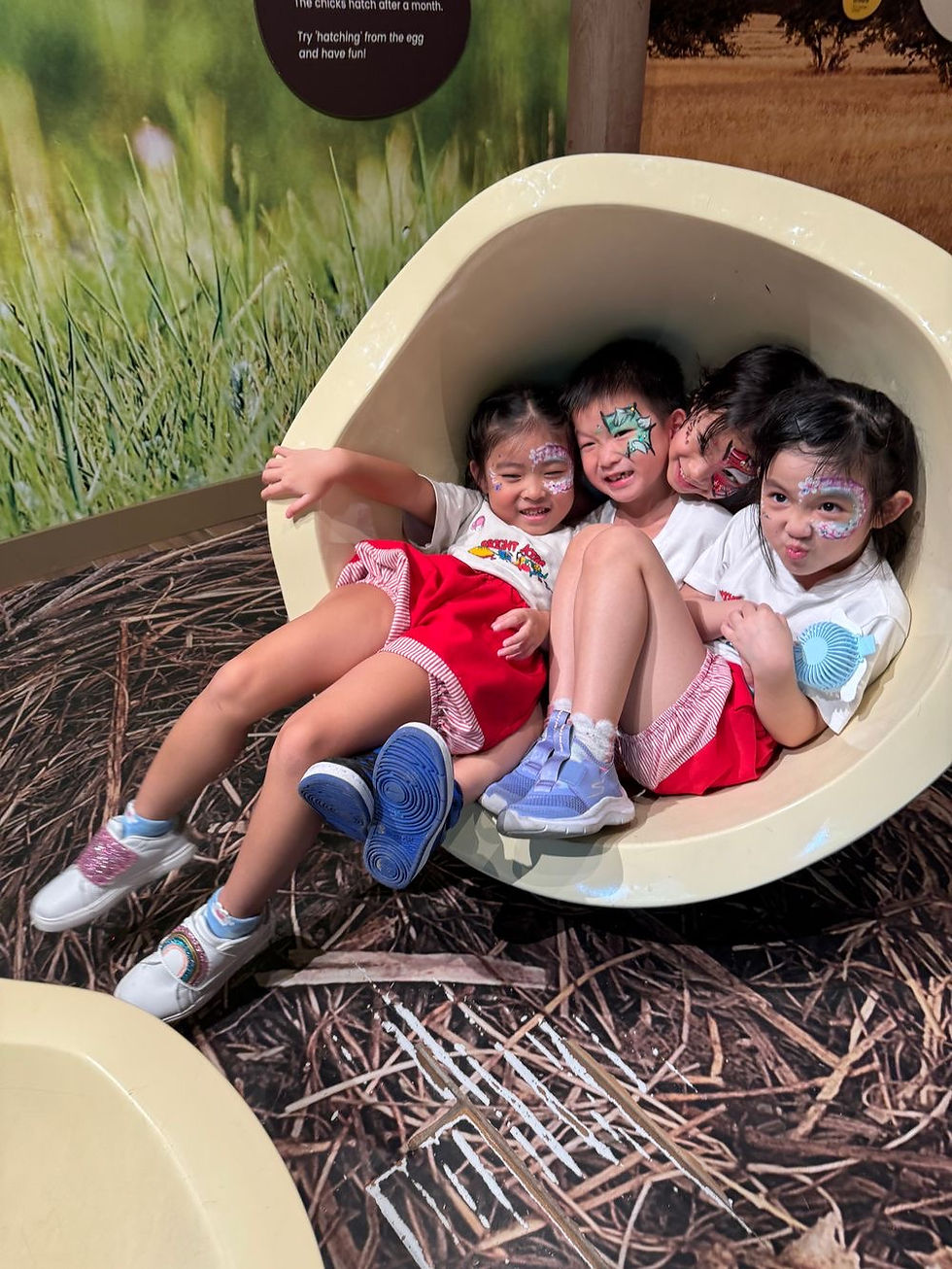 Children engaged in imaginative play