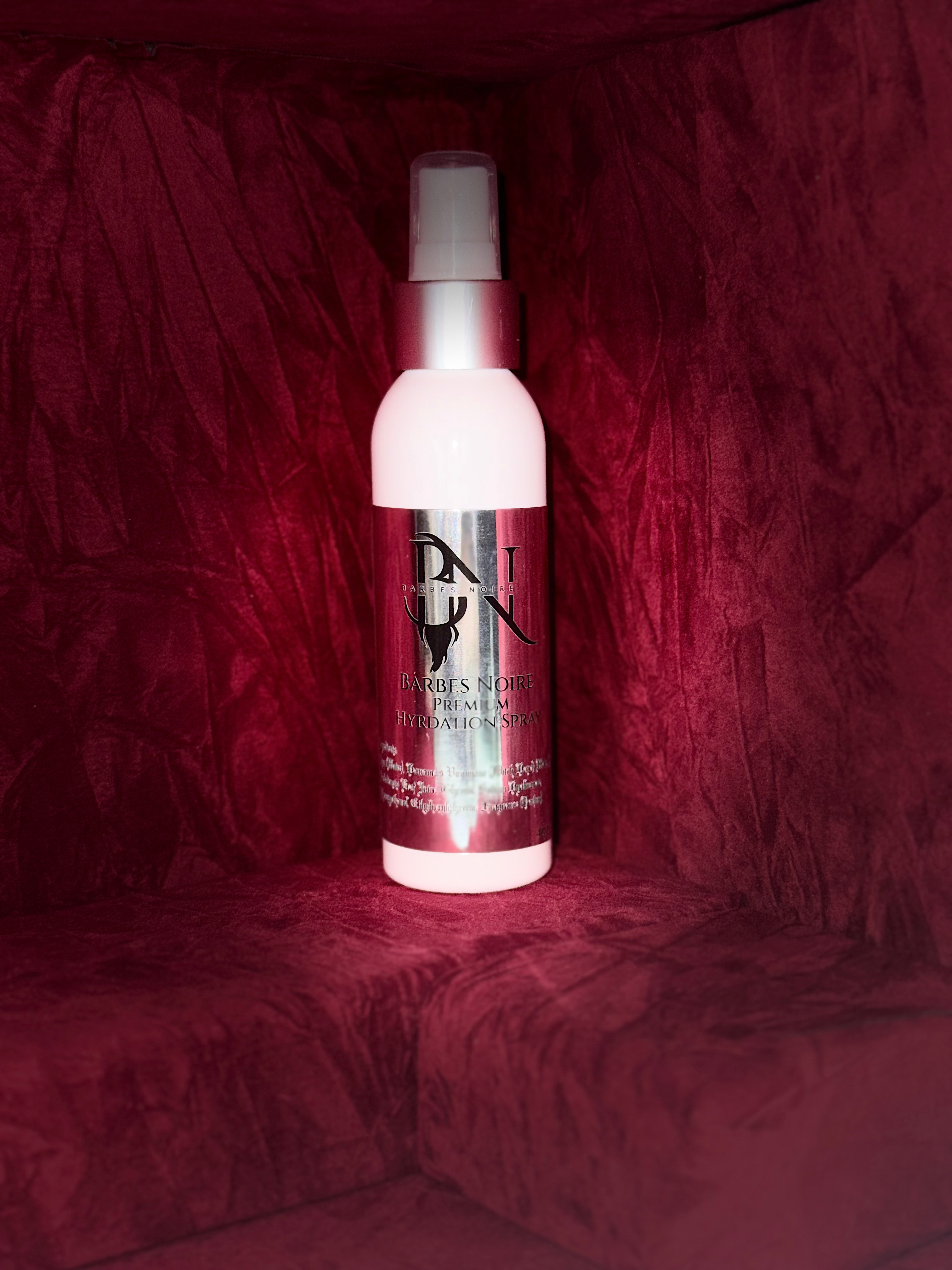 Barbes Noire Premium Hydration Spray & Beard oil Bundle