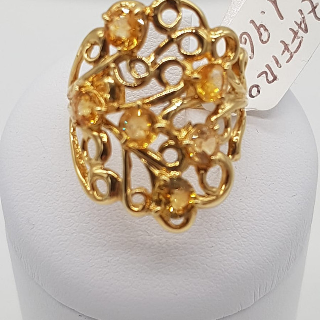 Anello oro 750 gr 5.62 - zaffiri 1.96 ct - EURO 1.100