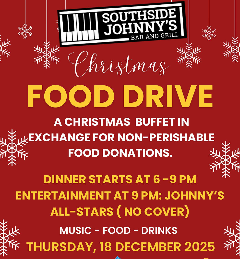 Christmas Buffet & Food Drive