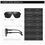 Thumbnail: Original Dubery D103 Polarized Sunglasses (Black)