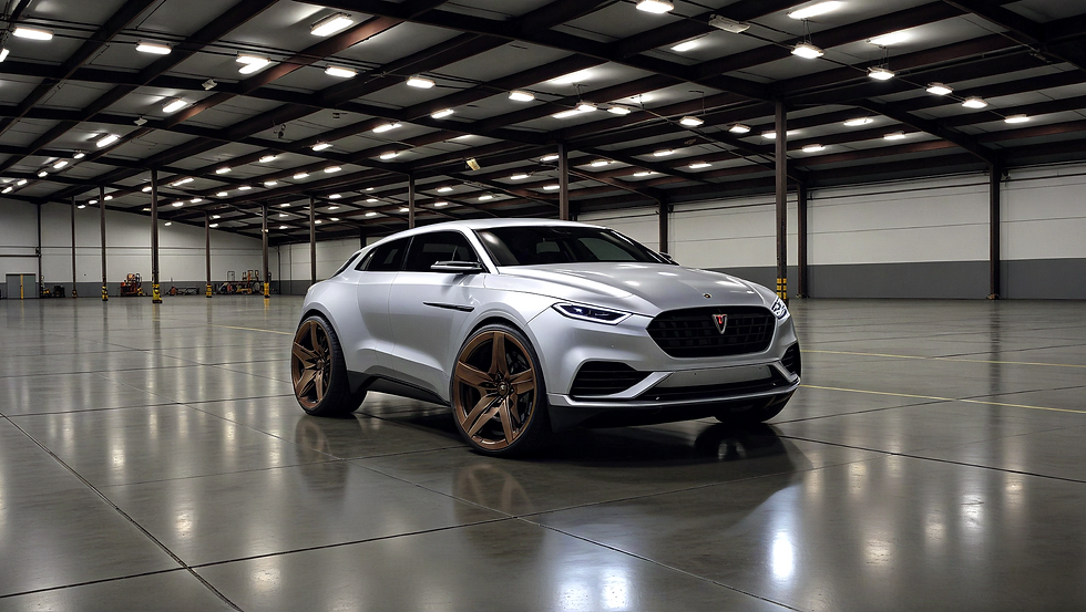 Sports cars from front view, featuring sleek designs and prominent aerodynamic features, c