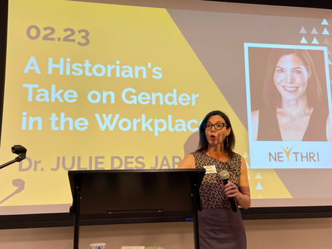 02.23.2020 A Historian's Take on Gender in the Workplace featuring Dr. Julie Des Jardins - Santa Cla