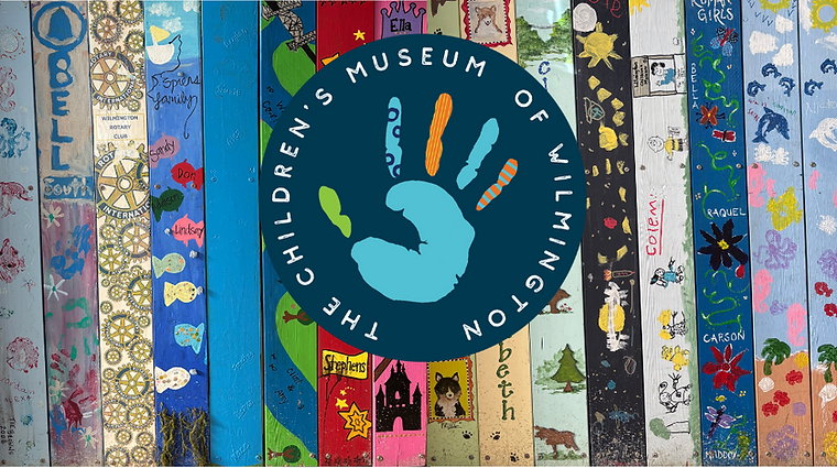 A graphic showing the planks crafted by guests with the Museum logo in the center
