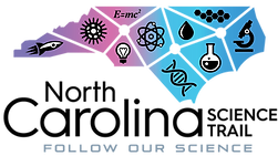 Logo for the North Carolina Science Trail