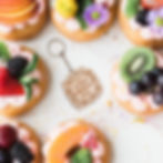 Floral Breakdown Keyring