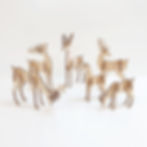 Slot together family of Reindeer