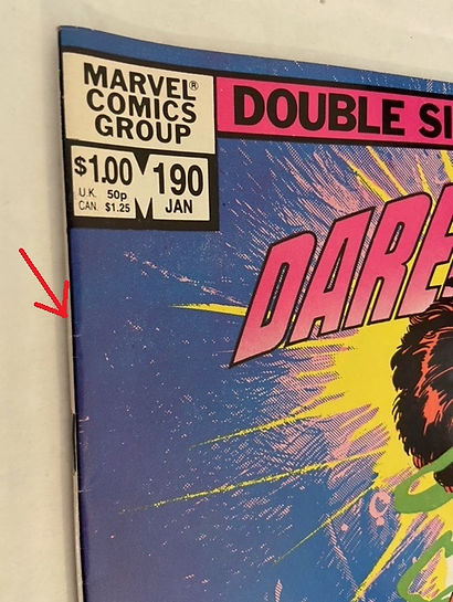 Comic Spine Tick Grading