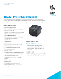 Thumbnail: ZEBRA ZD 230T