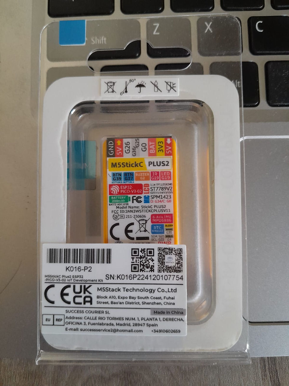 Thumbnail: M5StickC PLUS2 ESP32 Mini IoT Development Kit