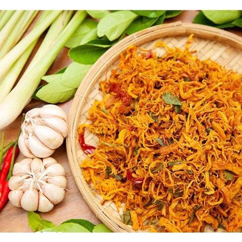 Hình thu nhỏ: Khô Gà Lá Chanh hũ200g