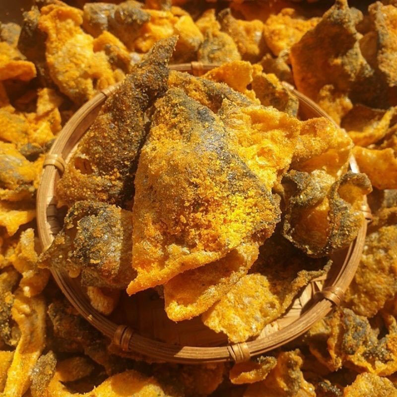 Hình thu nhỏ: Da Cá Trứng Muối hũ250g