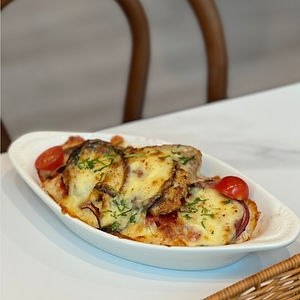 Chicken Cutlet Baked Rice